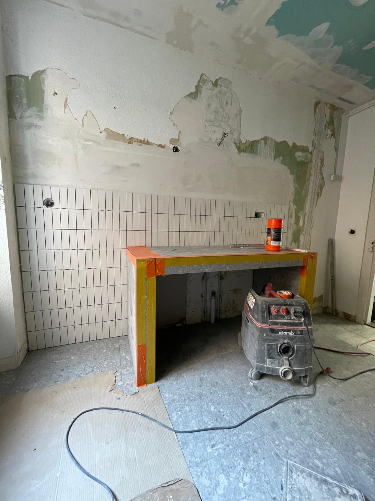 Salle de bain Dôme - Avant